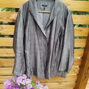 Eileen Fisher Shimmer Silk Jacket